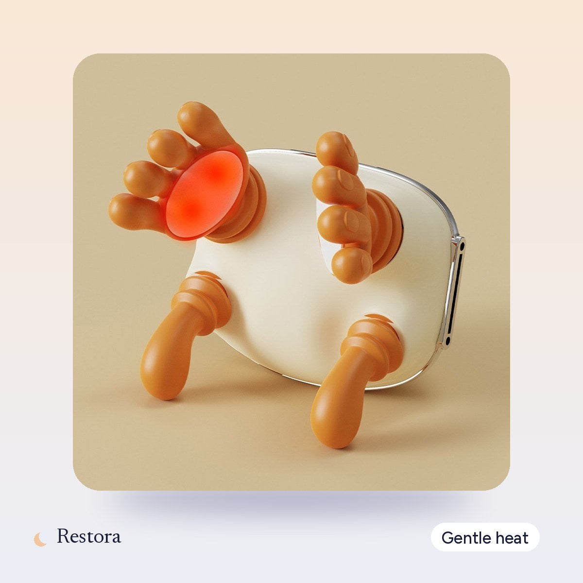 Restora heated neck and shoulder massager